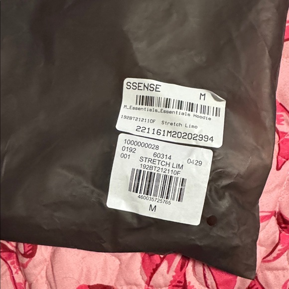 Fear of God Essentials Hoodie Pullover Stretch Limo size medium - Picture 3 of 8